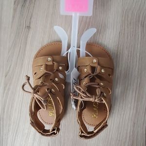 NWT toddler gladiator sandals